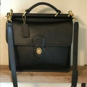 EUC Vintage Coach Willis Crossbody Messenger Satchel Bag 9927